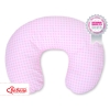 Feeding pillow for Baby- Pink checkered