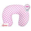 Feeding pillow for Baby- pink with white dots