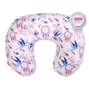 Feeding pillow for Baby- swallows blau