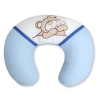 Feeding pillow for Baby- Teddy Bear Barnaba blue