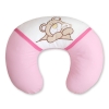 Feeding pillow for Baby- Teddy Bear Barnaba pink