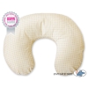 Feeding pillow for Baby- Teddy Bear with bow cream