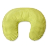 Feeding pillow for Baby- Teddy Bear with bow green