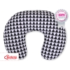 Feeding pillow for Baby- triangles black