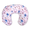 Feeding pillow - swallows blue