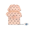 Gray Wicker Doll Pram Carriage -762