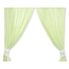 Green Curtains for baby room- Little Prince/Princess