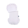 Handmade Retro Style White Wicker Doll Pram -516