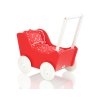 Handmade Wooden Carriage Doll Pram Red -771