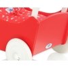 Handmade Wooden Carriage Doll Pram Red -771