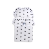 Handmade wooden Doll pram Black White -739