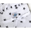 Handmade wooden Doll pram Black White -739