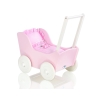 Handmade Wooden Pink Pram for Dolls -530