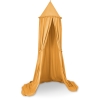 Hanging canopy Curtain Tent Cotton over Baby Bed Room in honey yellow