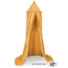 Hanging canopy Curtain Tent Cotton over Baby Bed Room in honey yellow