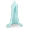 Hanging canopy Curtain Tent Cotton over Baby Bed Room in mint