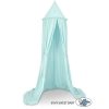 Hanging canopy Curtain Tent Cotton over Baby Bed Room in mint