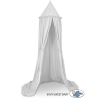 Hanging canopy Dome Cotton over Baby Bed Room in gray