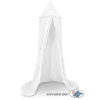 Hanging canopy Dome Cotton over Baby Bed Room in white