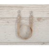 Hobby Horse reins for halters - beige