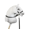 Hobby Horse reins for halters - black