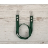 Hobby Horse reins for halters - bottle green