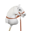 Hobby Horse reins for halters - ginger