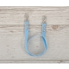 Hobby Horse reins for halters - light blue