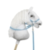 Hobby Horse reins for halters - light blue