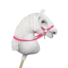 Hobby Horse reins for halters - neon pink