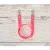 Hobby Horse reins for halters - neon pink