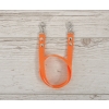 Hobby Horse reins for halters - orange