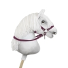 Hobby Horse reins for halters - plum
