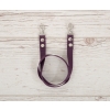 Hobby Horse reins for halters - plum