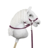 Hobby Horse reins for halters - plum