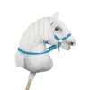 Hobby Horse reins for halters - turquoise