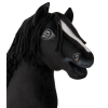 Hobby Horse - black horse II A3
