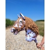 Hobby Horse - brown leopard horse with a brown mane A3