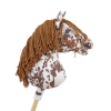 Hobby Horse - brown leopard horse with a brown mane A3