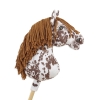 Hobby Horse - brown leopard horse with a brown mane A3