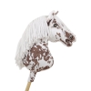 Hobby Horse Brown leopard horse White Mane A3