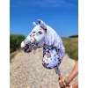 Hobby Horse Brown leopard horse White Mane A3