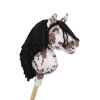 Hobby Horse - brown leopard with a black mane A4