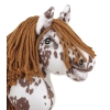 Hobby Horse - brown leopard with a brown mane A4
