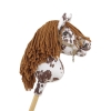 Hobby Horse - brown leopard with a brown mane A4