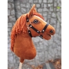 Hobby Horse  - chestnut stick horse A3