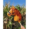 Hobby Horse - chestnut horse A4