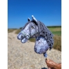 Hobby Horse - dapple grey horse with a grey mane A3