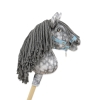 Hobby Horse - dapple grey horse with a grey mane A4