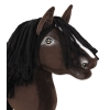 Hobby Horse - dark bay horse A4